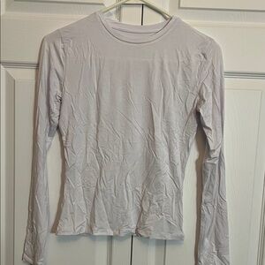 Elegant Long Sleeve White Tee for Women